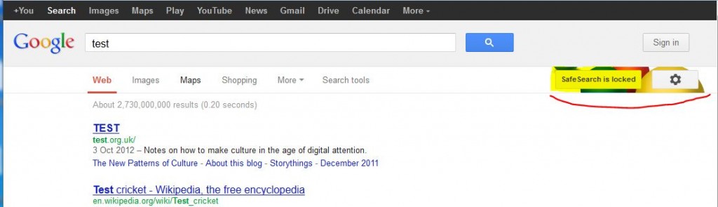 Safer Searching using Google Safe Search - SafeKidsOnline.co.uk